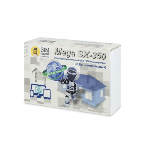MEGA SX-350 LIGHT GSM СИГНАЛИЗАЦИЯ MICROLINE